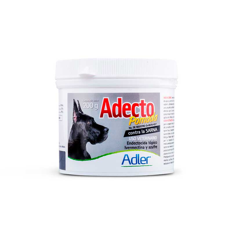 Adecto Pomada 200 g - Robles Veterinaria - Adler