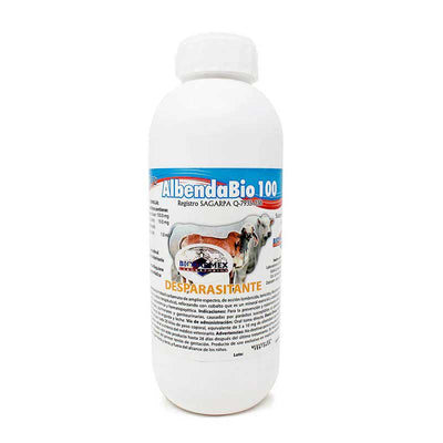AlbendaBio 100 1 Litro - Robles Veterinaria - Biofarmex