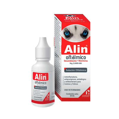 Alin Oftálmico 10 ml - Robles Veterinaria - Chinoin