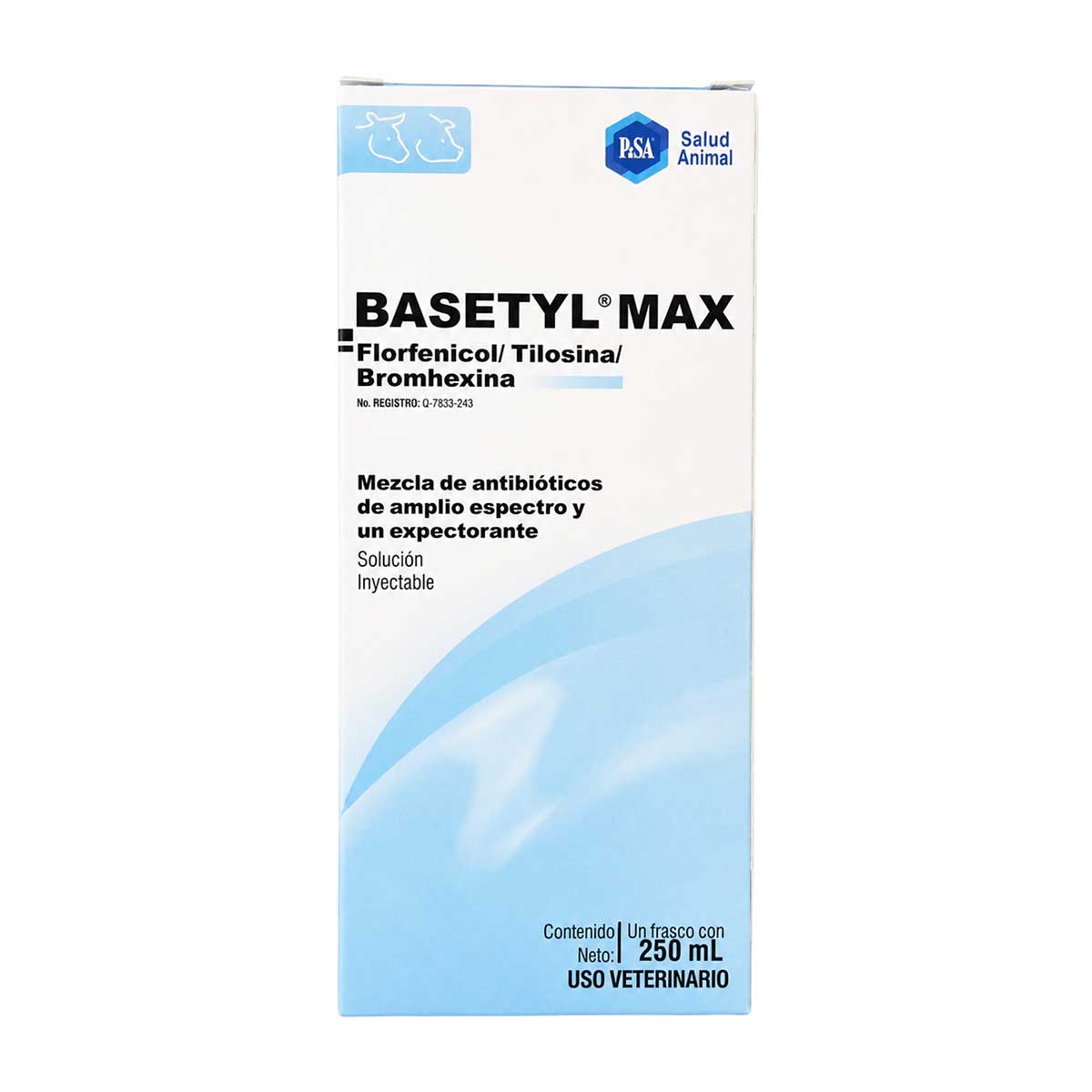 Basetyl Max 250 ml - PiSA Agropecuaria