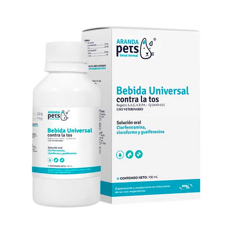Bebida Universal Contra la Tos 100 ml - Robles Veterinaria - Aranda