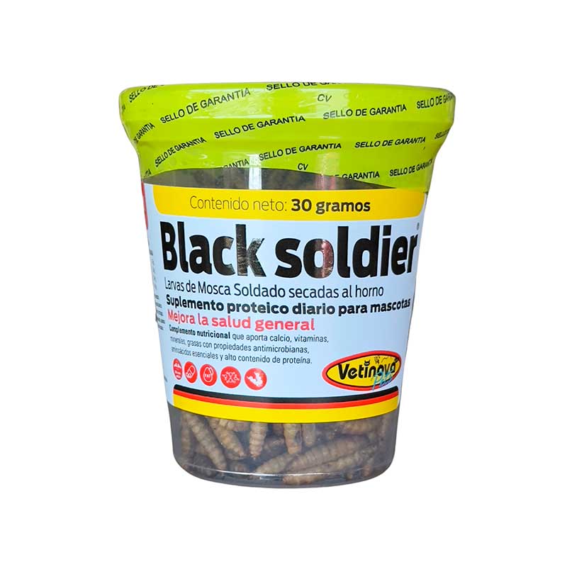 Black Soldier 30 g - Robles Veterinaria - Vetinova