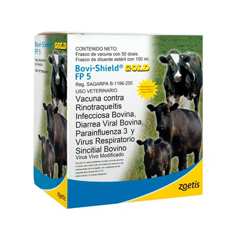 Bovi-Shield Gold FP 5 50 Dosis - Robles Veterinaria - Zoetis