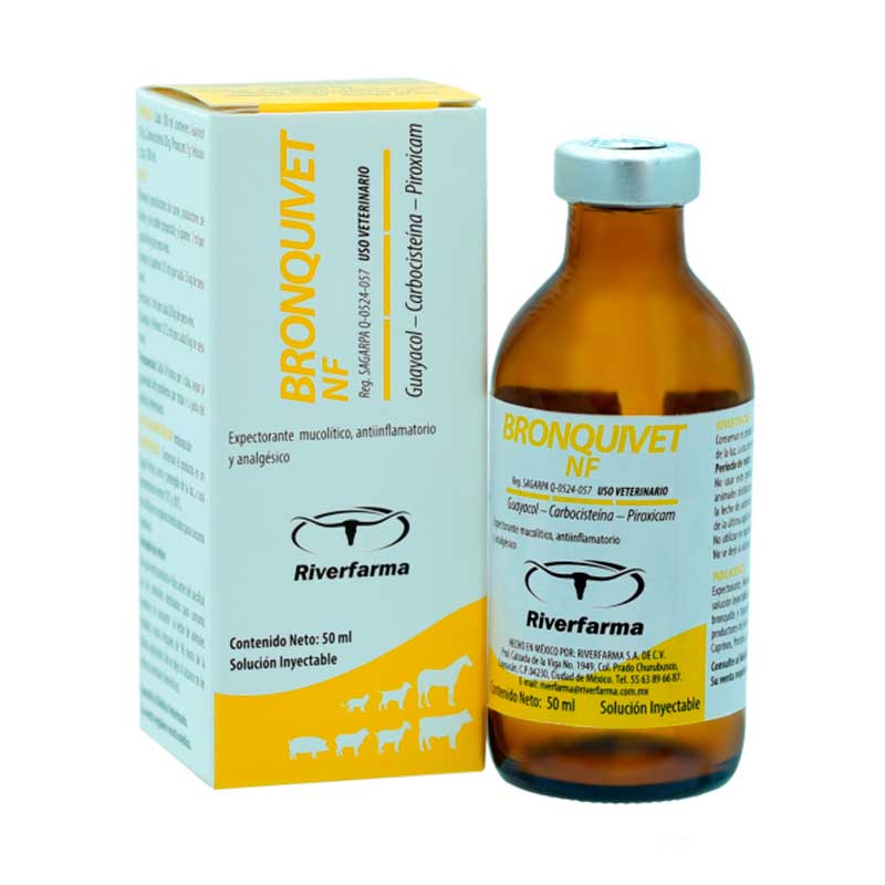 Bronquivet NF 50 ml - Robles Veterinaria - Riverfarma