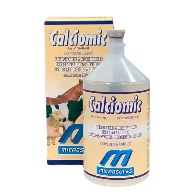 Calciomic 500 ml - Robles Veterinaria - Microsules