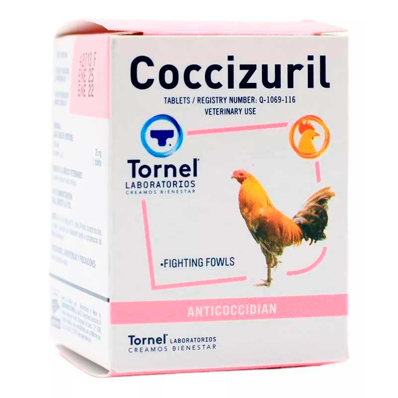 Coccizuril 50 Tabletas - Robles Veterinaria - Tornel