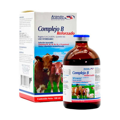 Complejo B Reforzado 100 ml - Robles Veterinaria - Aranda