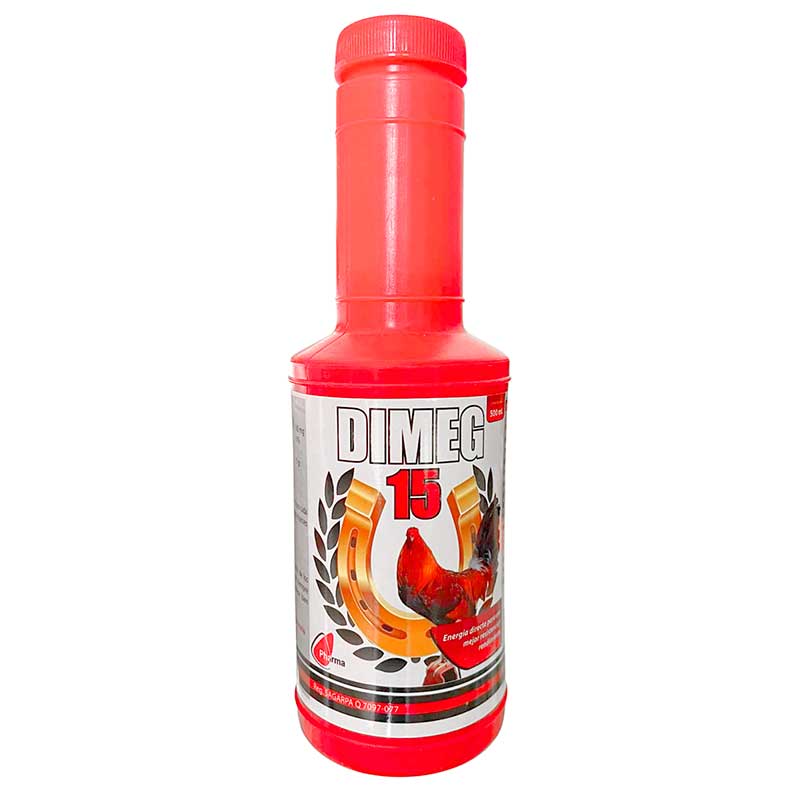 Dimeg 15 500 ml - Robles Veterinaria - RiverLab