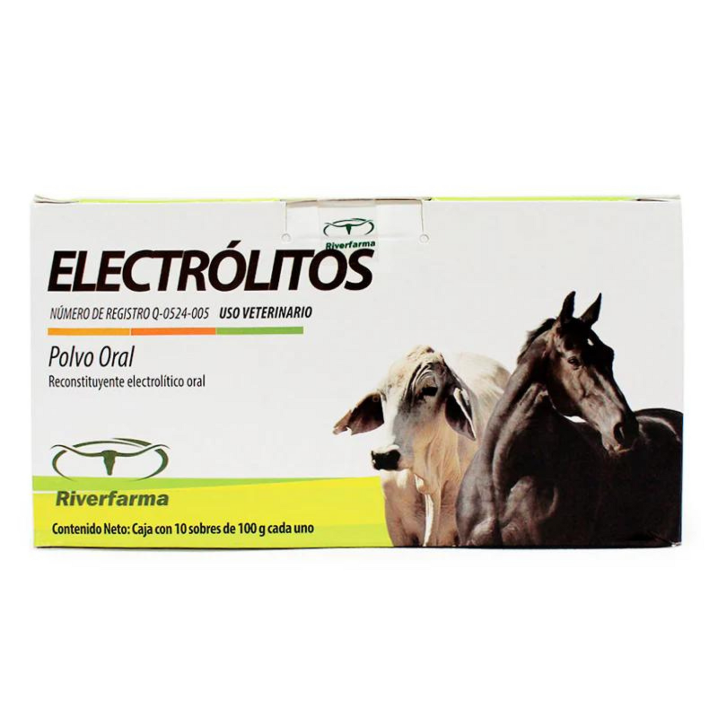 Electrólitos 10 Sobres de 100 g - Robles Veterinaria - Riverfarma