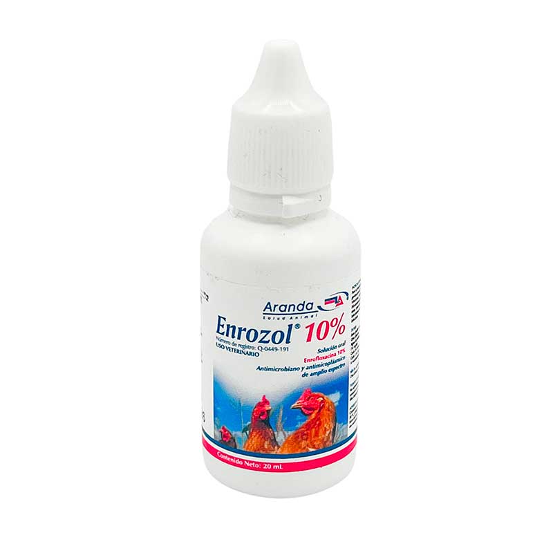 Enrozol 10% 20 ml - Robles Veterinaria - Aranda