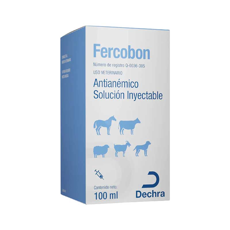 Fercobon 100 ml - Robles Veterinaria - Dechra
