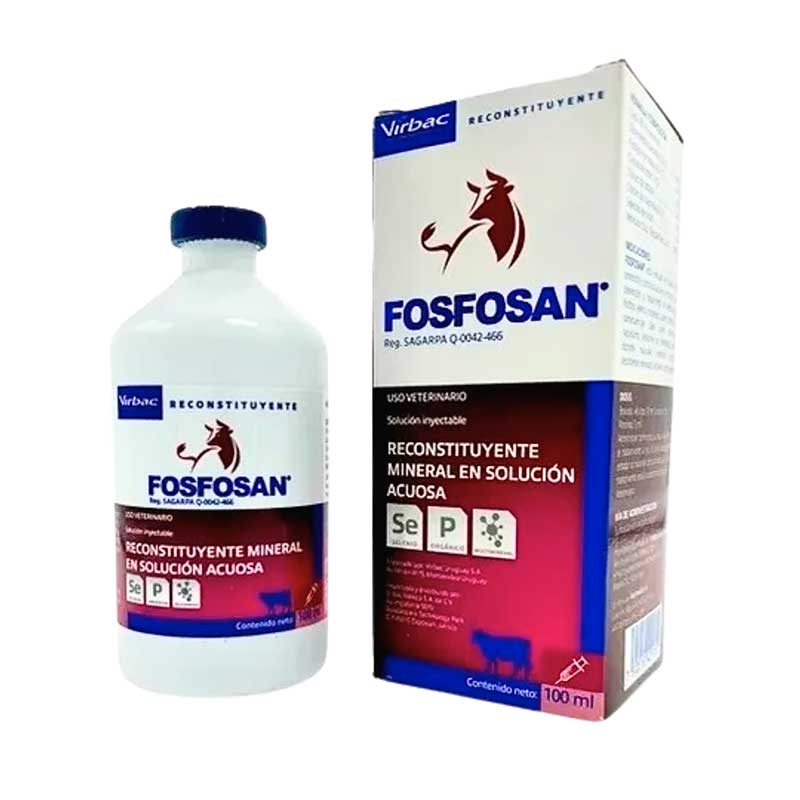 Fosfosan 100 ml - Robles Veterinaria - Virbac