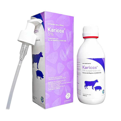 Karicox 5% 250 ml - Robles Veterinaria - Karizoo