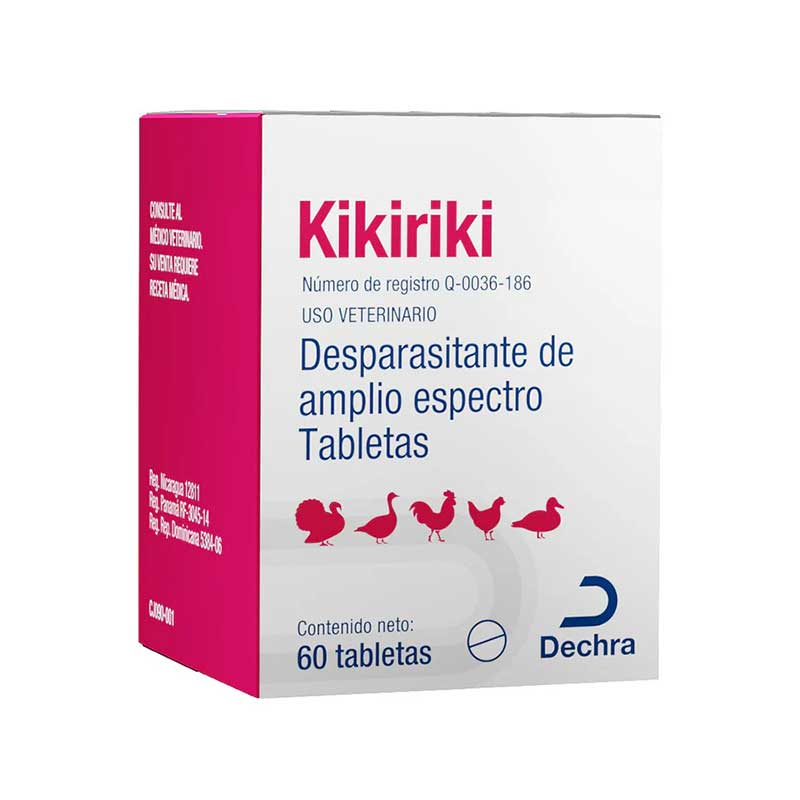 Kikiriki 60 Tabletas - Robles Veterinaria - Dechra