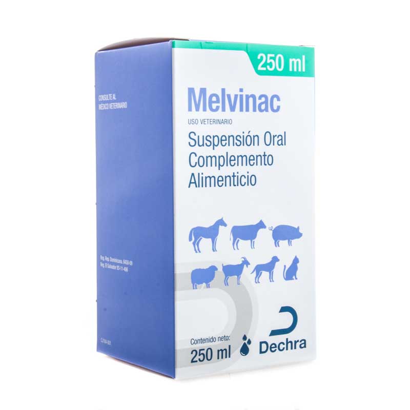 Melvinac Jarabe 250 ml - Robles Veterinaria - Brovel - Dechra