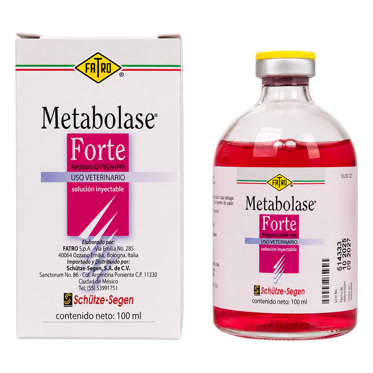 Metabolase Forte 100 ml - Fatro