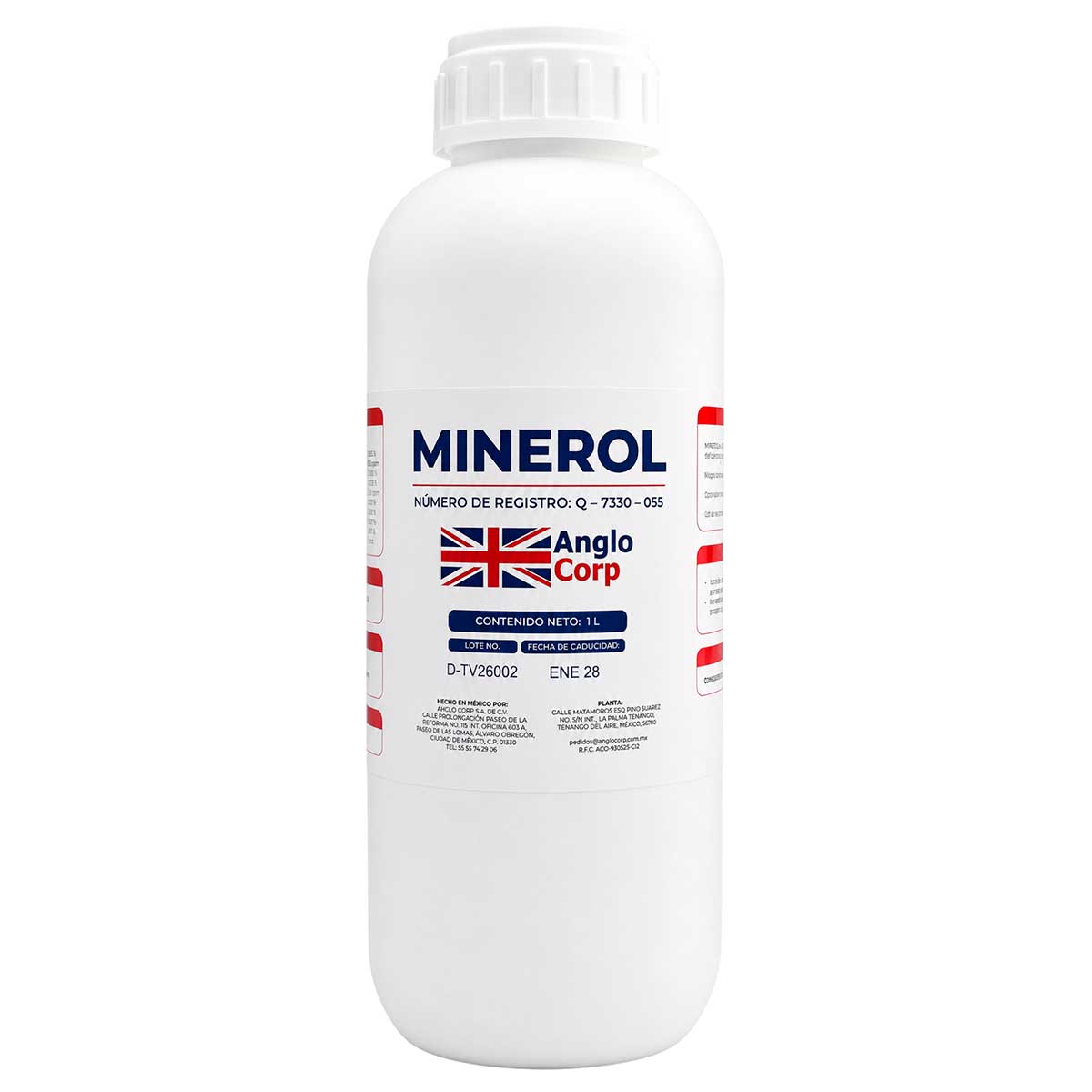 Minerol 1 Litro - Anglo Corp