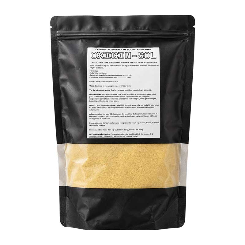 Oxicin-Sol 1 kg - Robles Veterinaria