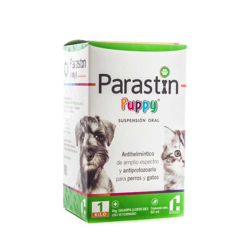 Parastin Puppy 60 ml - Robles Veterinaria - Chinoin