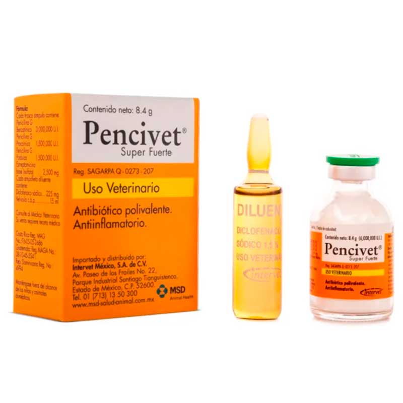 Pencivet Super Fuerte 6 Millones 15 ml - Robles Veterinaria - MSD