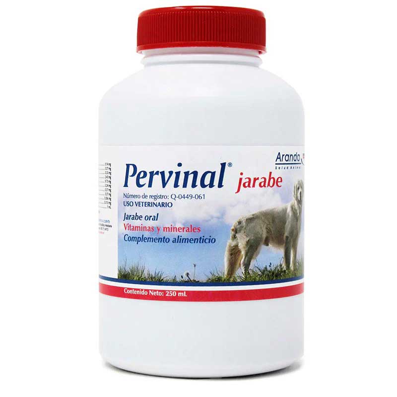 Pervinal Jarabe 250 ml - Robles Veterinaria - Aranda