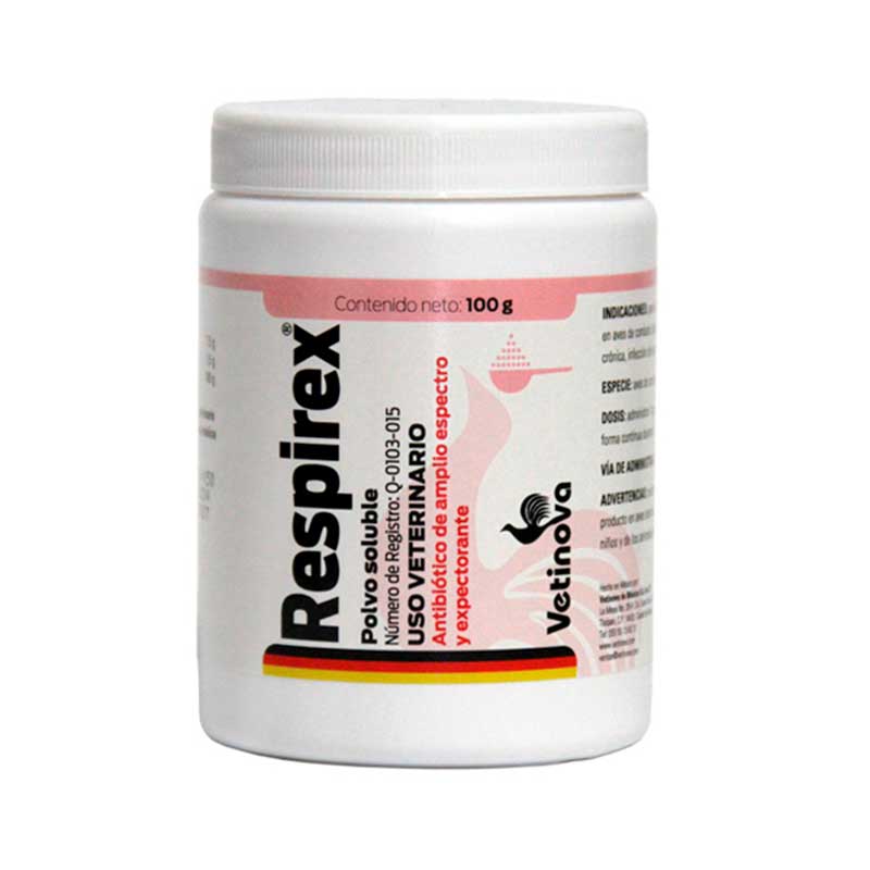Respirex Polvo 100 g - Robles Veterinaria - Vetinova