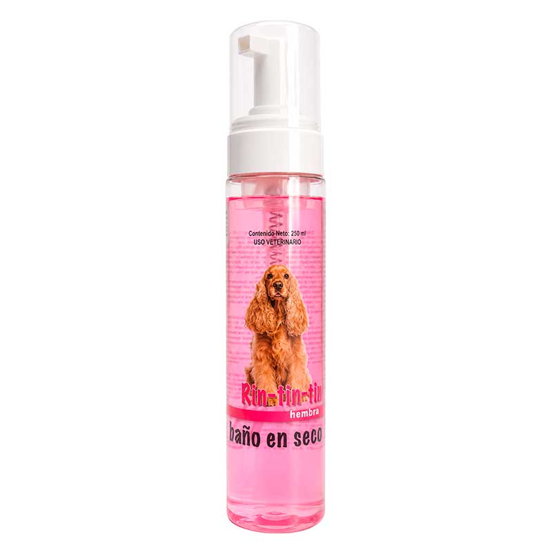 Rin Tin Tin Baño en Seco Hembra 250 ml - Robles Veterinaria - Andoci