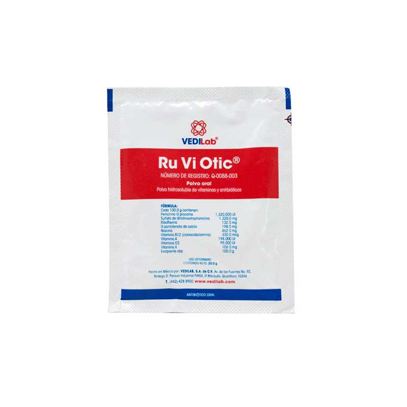 Ruviotic 20 g - Robles Veterinaria - VEDILab