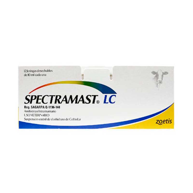 Spectramast LC 20 Jeringas de 10 ml c/u - Robles Veterinaria - Zoetis