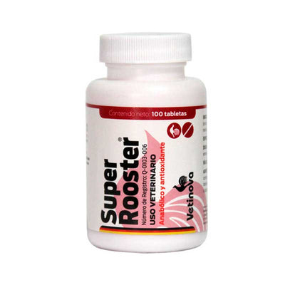 Super Rooster 100 Tabletas - Robles Veterinaria - Vetinova