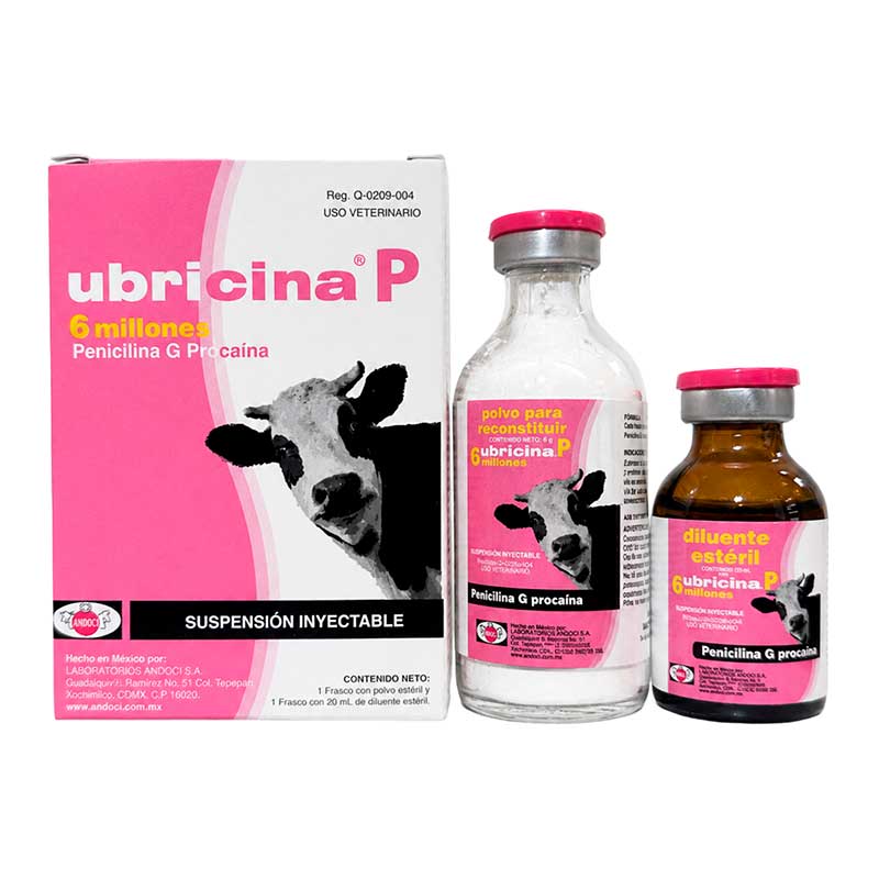 Ubricina P 6 Millones - Robles Veterinaria - Andoci