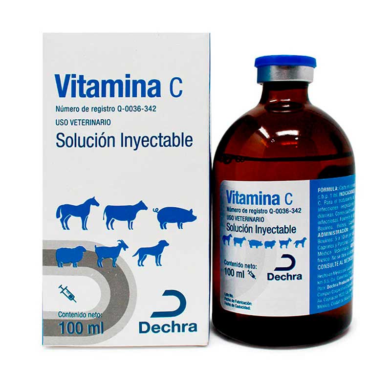 Vitamina C 100 ml - Robles Veterinaria - Dechra