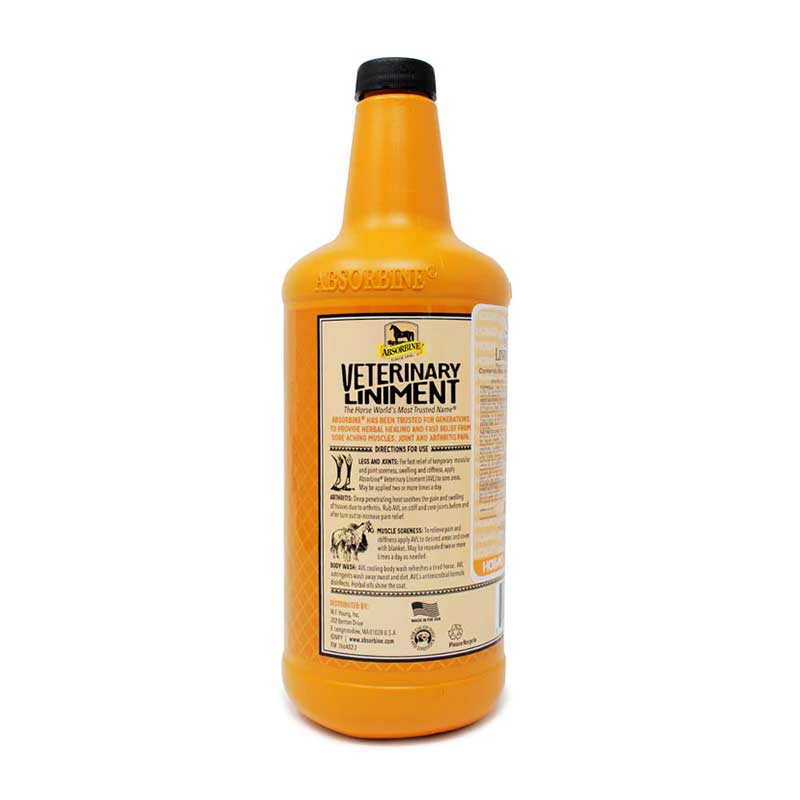 Absorbine Linimento 946 ml - Robles Veterinaria - Holland