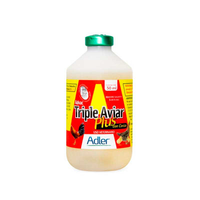 Advac Triple Aviar Plus 50 ml - Robles Veterinaria - Adler