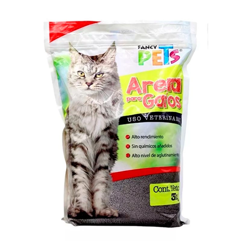 Arena para Gatos 3 kg - Robles Veterinaria - Fancy Pets