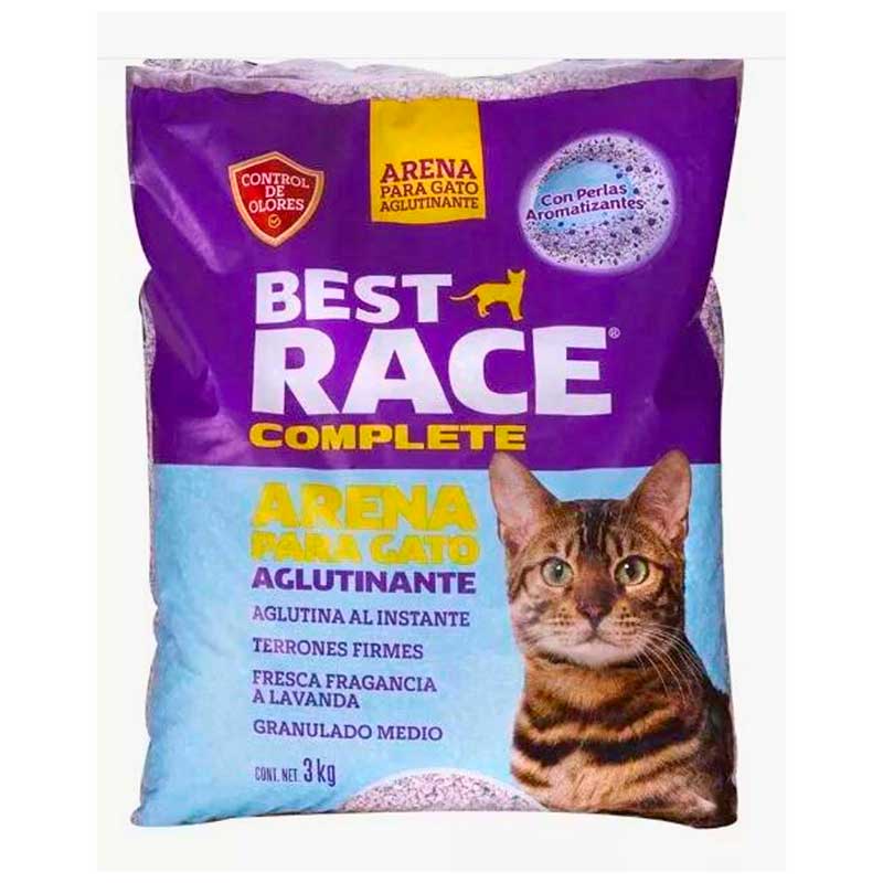 Arena para Gatos Best Race 3 kg - Robles Veterinaria