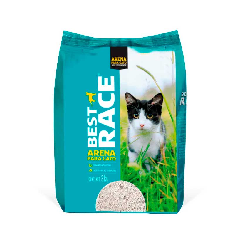Arena para Gatos Best Race 2 kg - Robles Veterinaria