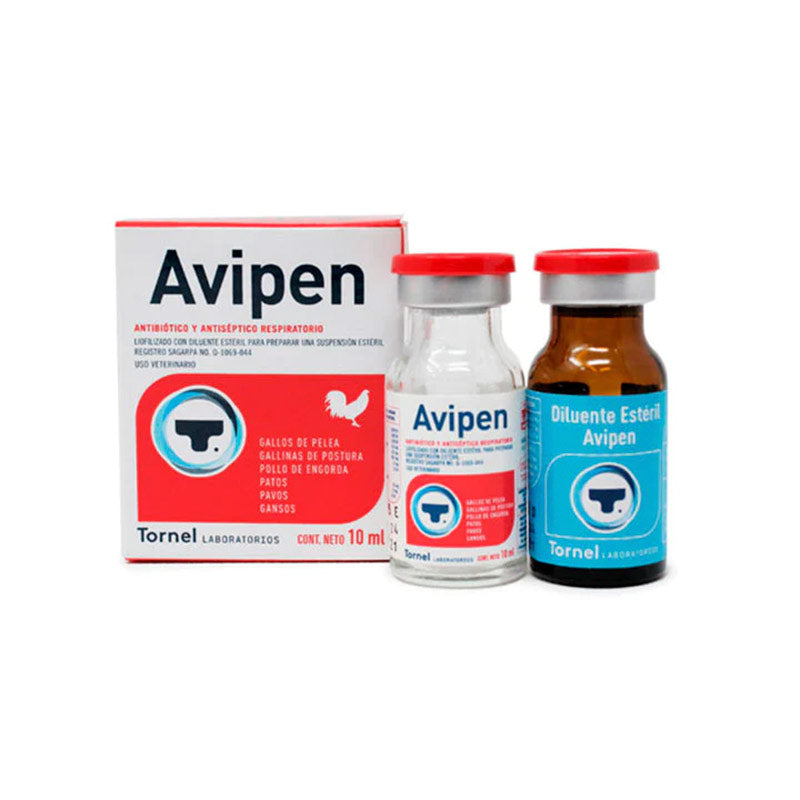 Avipen 10 ml - Robles Veterinaria - Tornel