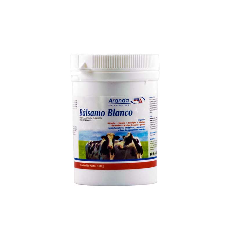Bálsamo Blanco 100 g - Robles Veterinaria - Aranda