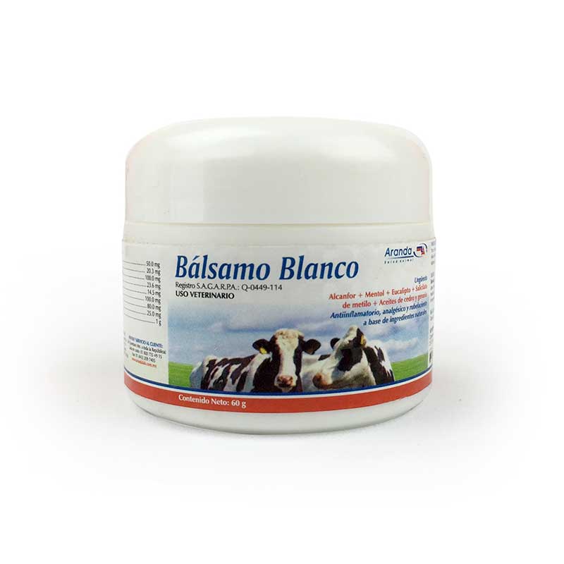 Bálsamo Blanco 60 g - Robles Veterinaria - Aranda