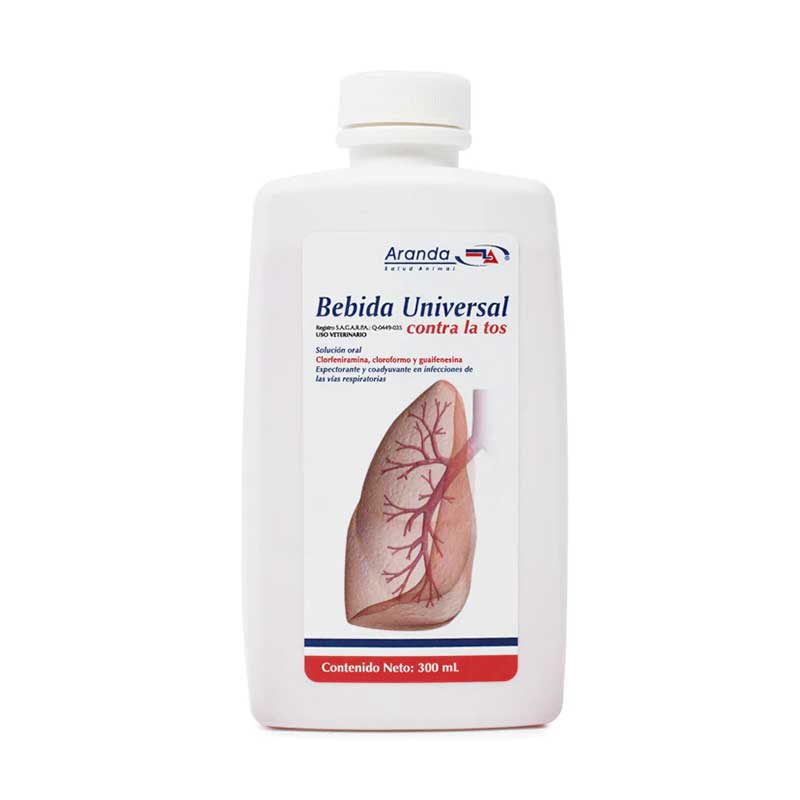 Bebida Universal Contra la Tos 300 ml - Robles Veterinaria - Aranda