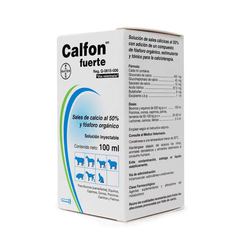 Calfon Fuerte 100 ml - Robles Veterinaria - Bayer - Elanco