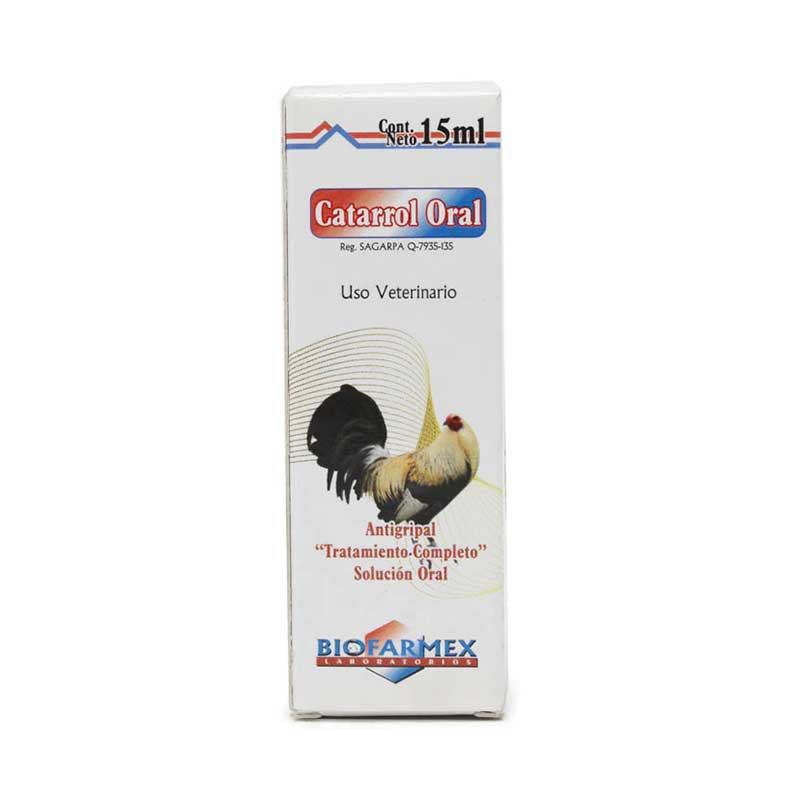 Catarrol Oral 15 ml - Robles Veterinaria - Biofarmex