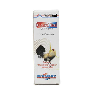 Catarrol Oral 15 ml - Robles Veterinaria - Biofarmex