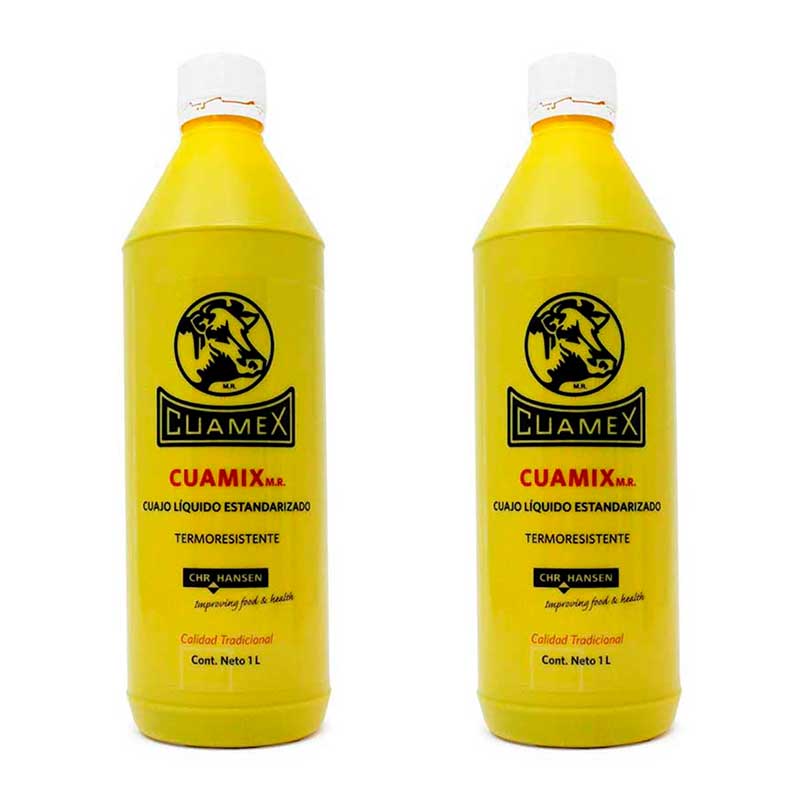 Cuajo Cuamex 1 Litro (2 piezas) - Robles Veterinaria