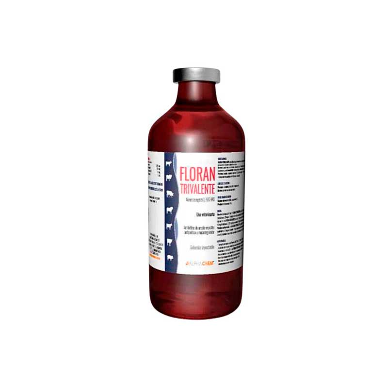 Floran Trivalente 100 ml - Robles Veterinaria - Alpha Chem