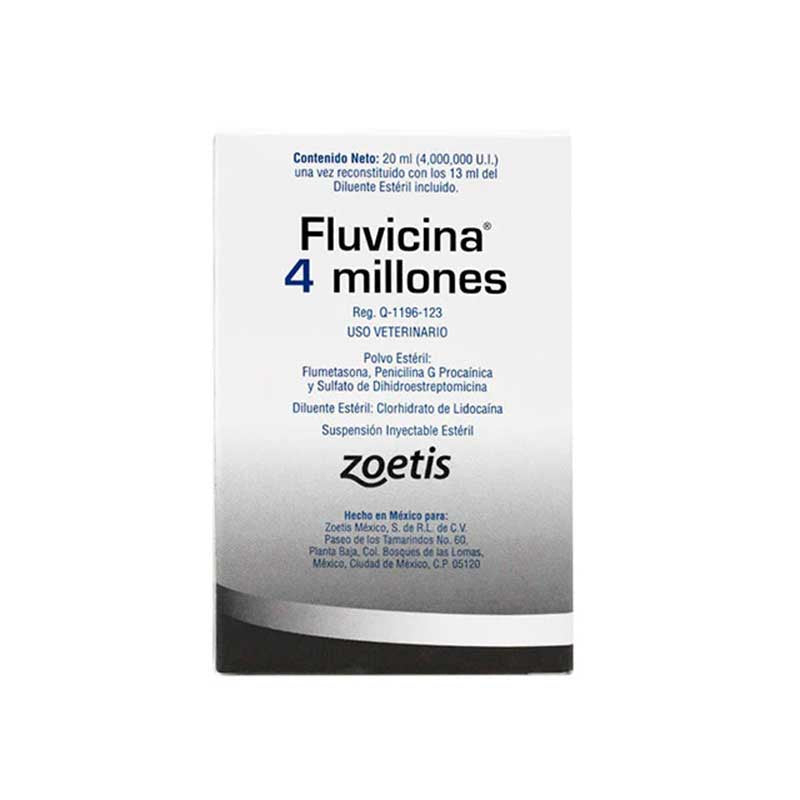 Fluvicina 4 Millones - Robles Veterinaria - Zoetis