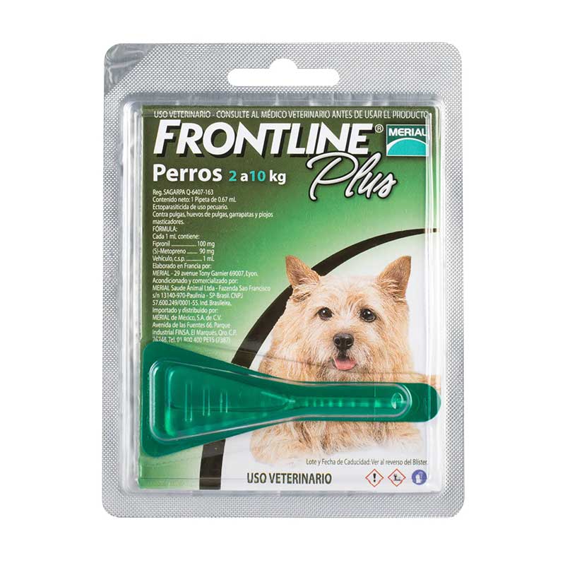 Frontline Plus 2 - 10 kg - Robles Veterinaria - Boehringer Ingelheim - Merial