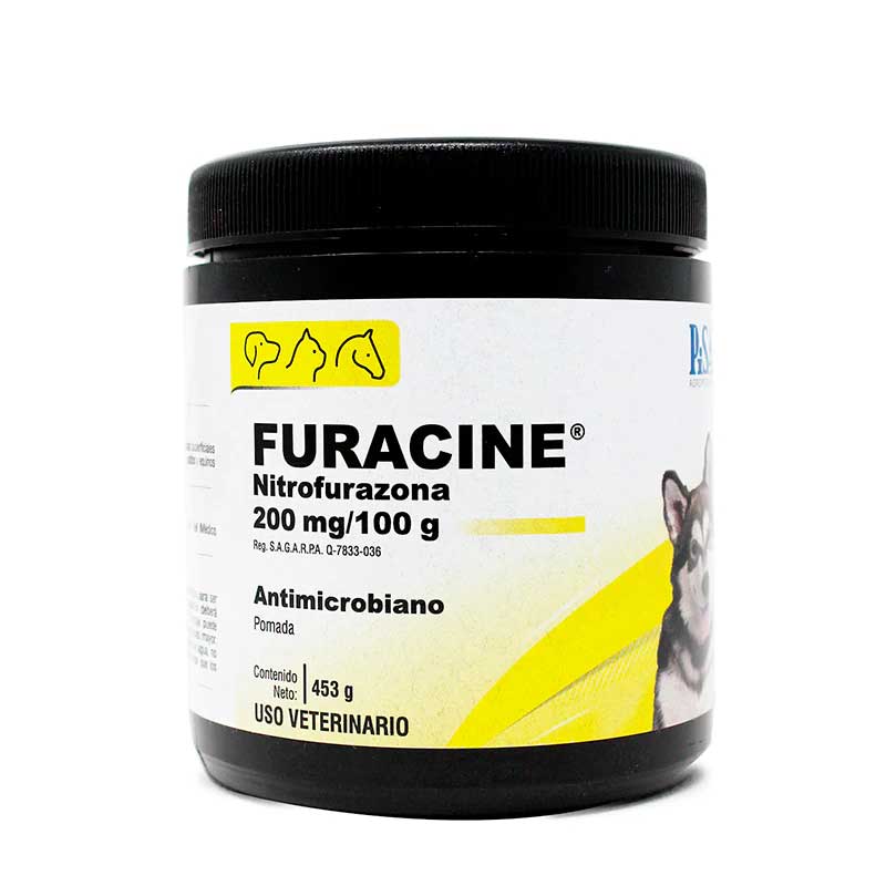 Furacine Nitrofurazona 453 g - Robles Veterinaria - PiSA Agropecuaria