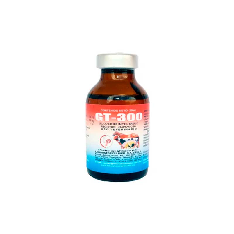 GT-300 20 ml - Robles Veterinaria - Laboratorios Pier